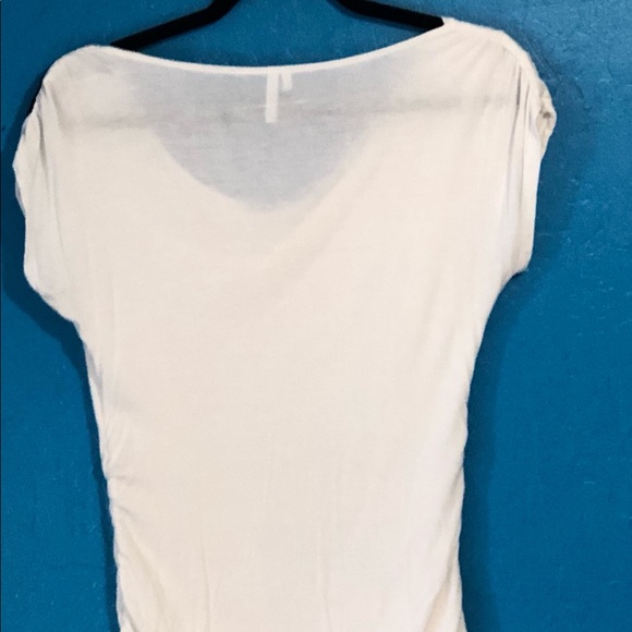 Ladies Capped Sleeved Flashy Shirt - Picture 2 of 8